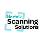 Logo for scanning bureau, Norfolk Scanning Solutions